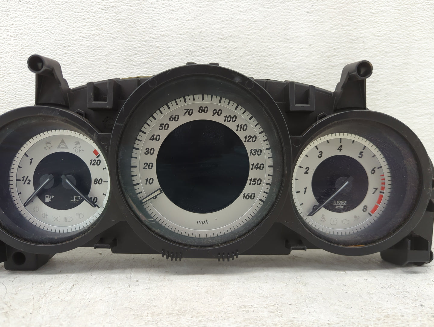 2015 Mercedes C250 Instrument Cluster Speedometer Gauges P/N:A2049005213 A2C87297000 Miles:110K Fits Fits 2014 OEM Used Auto