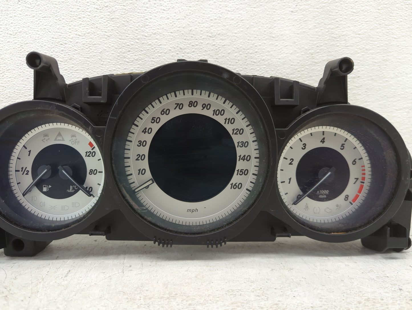 2015 Mercedes C250 Instrument Cluster Speedometer Gauges P/N:A2049005213 A2C87297000 Miles:110K Fits Fits 2014 OEM Used Auto