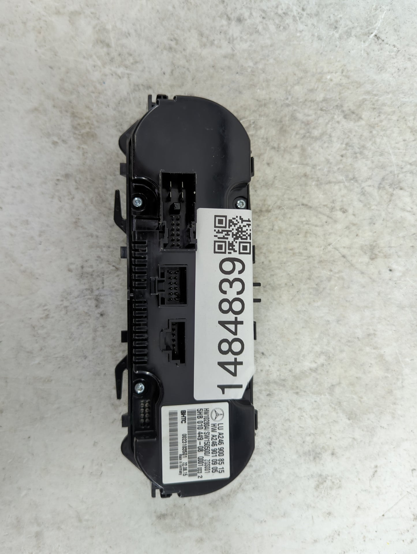 2015 Mercedes Cla250 Climate Control Module Temperature AC/Heater Replacement P/N:A2469008515 A2469010905 Fits OEM Used Auto