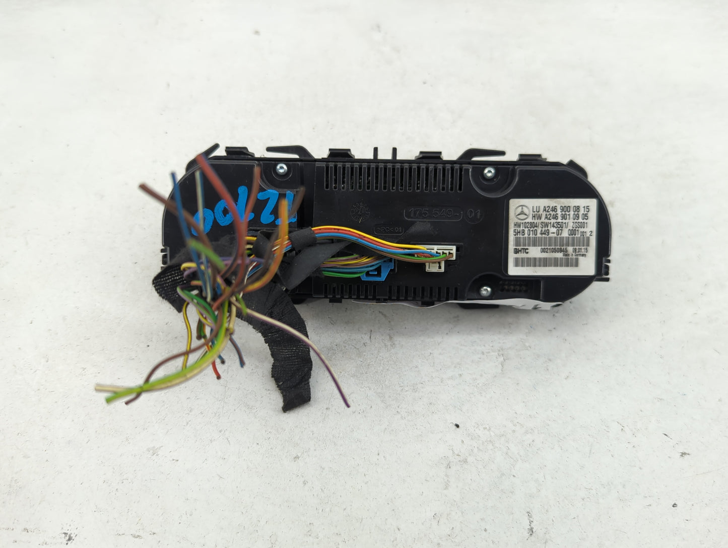 2015 Mercedes Gla250 Climate Control Module Temperature AC/Heater Replacement P/N:A2469000815 A2469010905 Fits Fits 2014 OEM