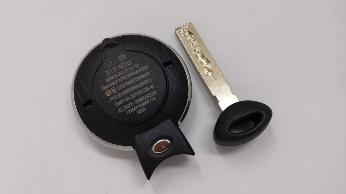 Mini Cooper Cooper Countryman Keyless Entry Remote Fob Kr55wk49333 3 456 - Oemusedautoparts1.com