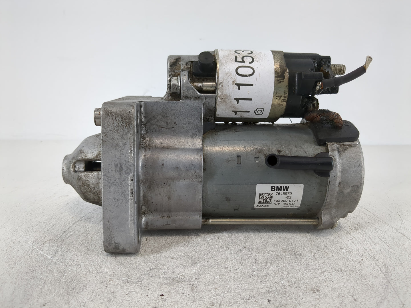 2015 Mini Cooper Car Starter Motor Solenoid OEM P/N:7645979 Fits OEM Used Auto Parts - Oemusedautoparts1.com
