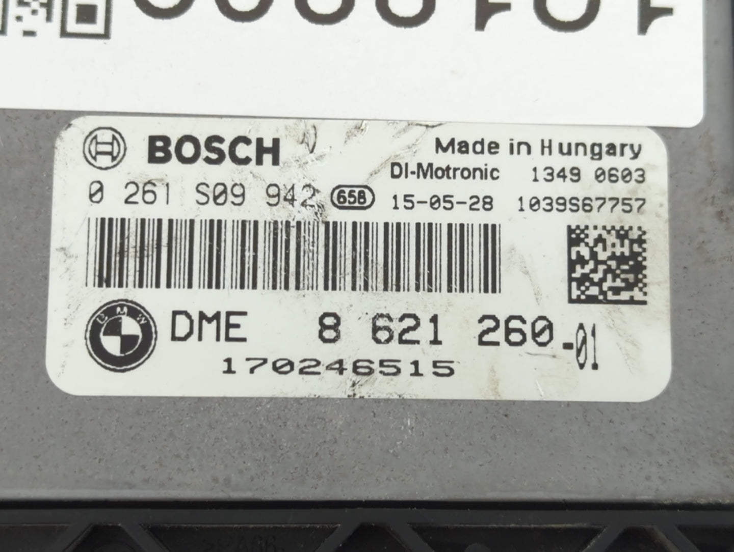 2013-2016 Mini Cooper PCM Engine Control Computer ECU ECM PCU OEM P/N:8 621 260 Fits Fits 2013 2014 2015 2016 OEM Used Auto 