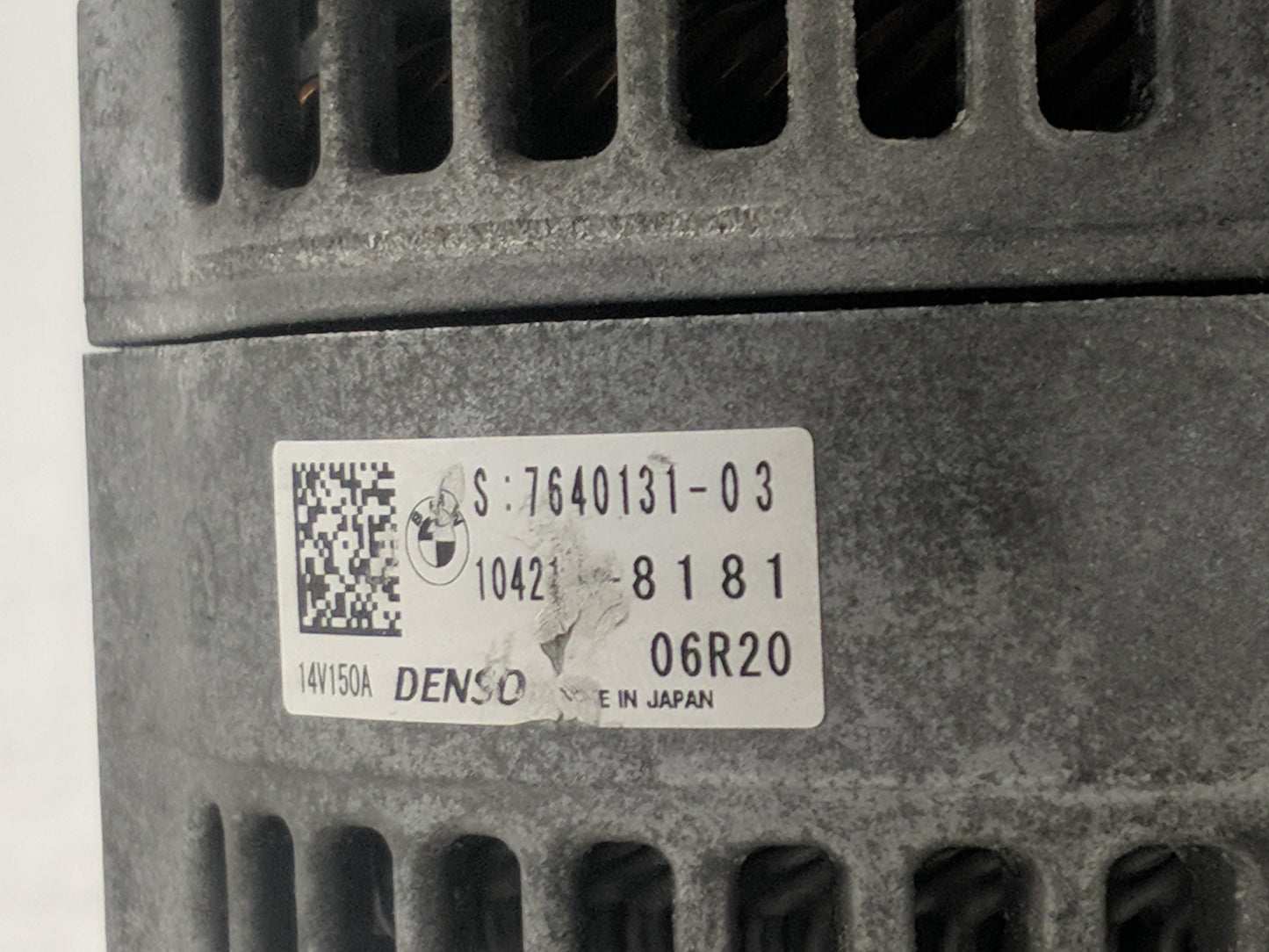 2016-2019 Mini Cooper Alternator Replacement Generator Charging Assembly Engine OEM P/N:7640131-03 Fits Fits 2016 2017 2018 