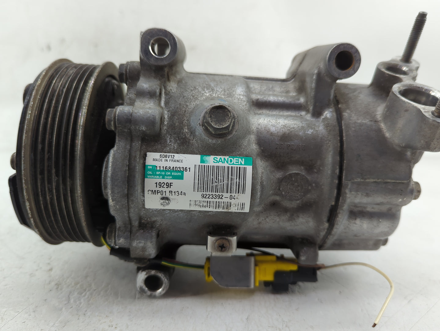 2009-2014 Mini Cooper Air Conditioning A/c Ac Compressor Oem - Oemusedautoparts1.com