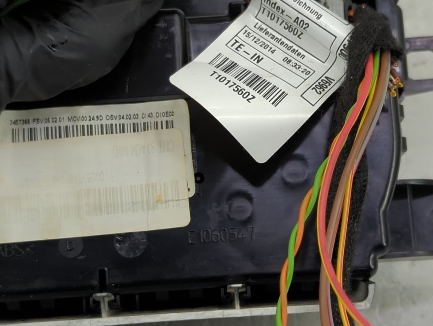 2011-2014 Mini Cooper Climate Control Module Temperature AC/Heater Replacement Fits Fits 2011 2012 2013 2014 OEM Used Auto P