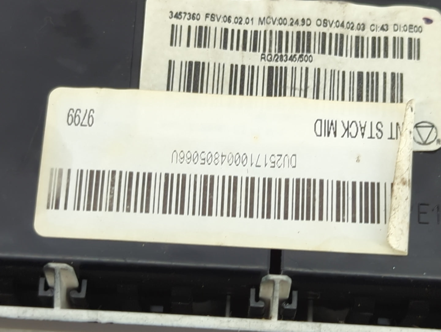 2011-2014 Mini Cooper Climate Control Module Temperature AC/Heater Replacement P/N:3457360 RG/28345/500 Fits OEM Used Auto P