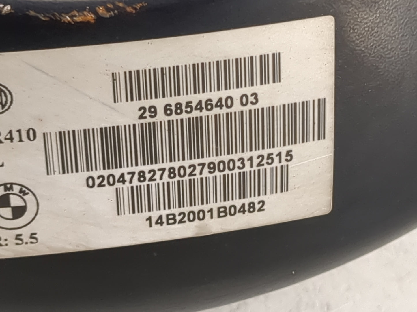 2015 Mini Cooper Power Brake Booster Oem - Oemusedautoparts1.com
