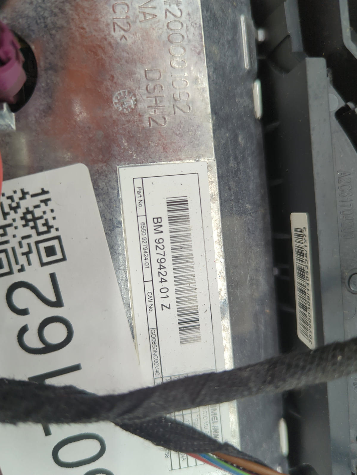 2014-2020 Mini Cooper Climate Control Module Temperature AC/Heater Replacement P/N:9279424-01 6550 9279424-01 Fits OEM Used 