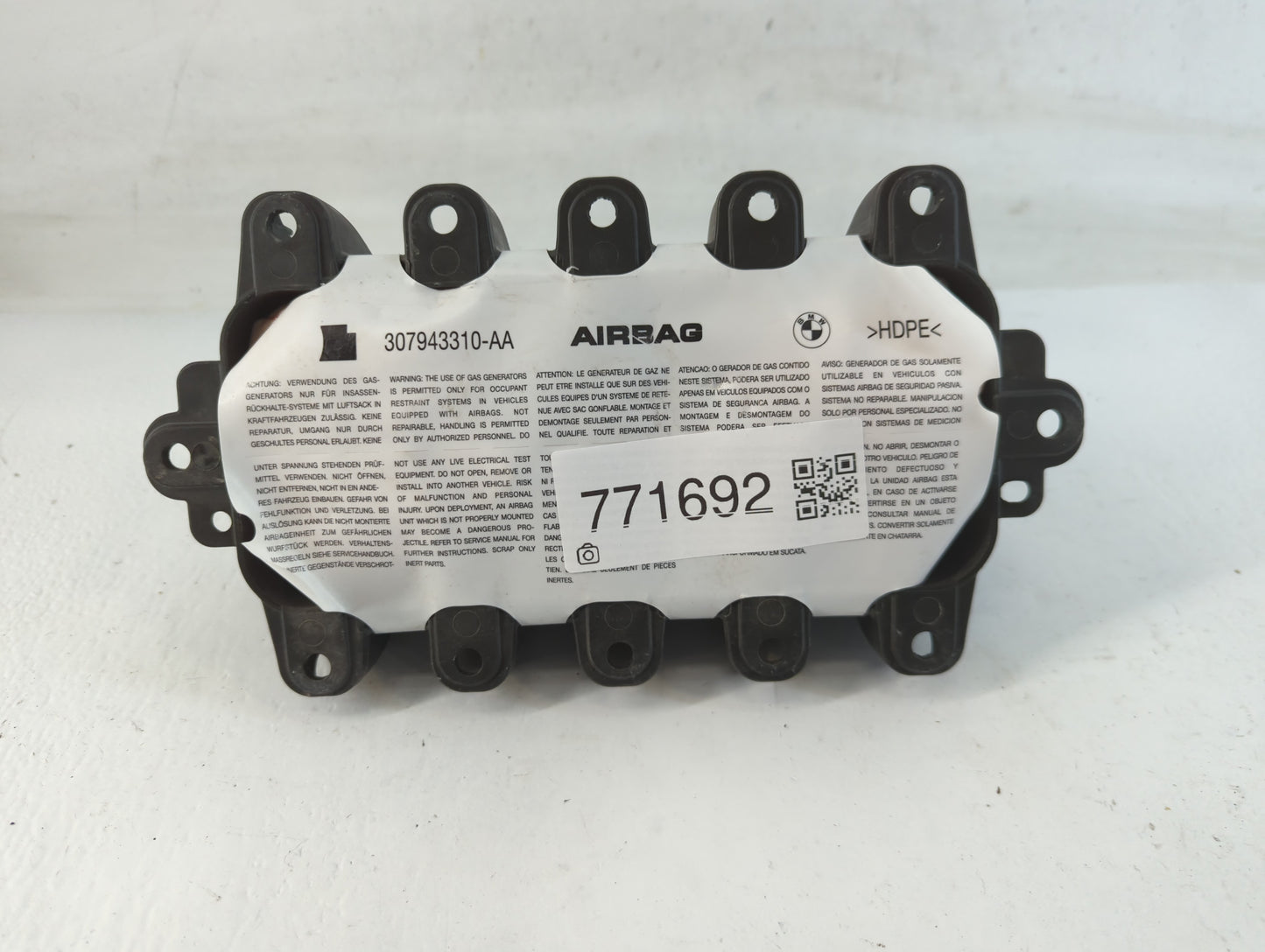 Mini Cooper Passenger Curtain Air Bag Oem - Oemusedautoparts1.com