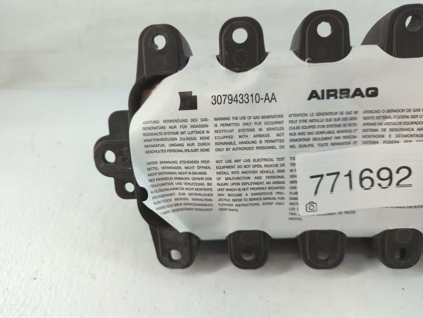 Mini Cooper Passenger Curtain Air Bag Oem - Oemusedautoparts1.com
