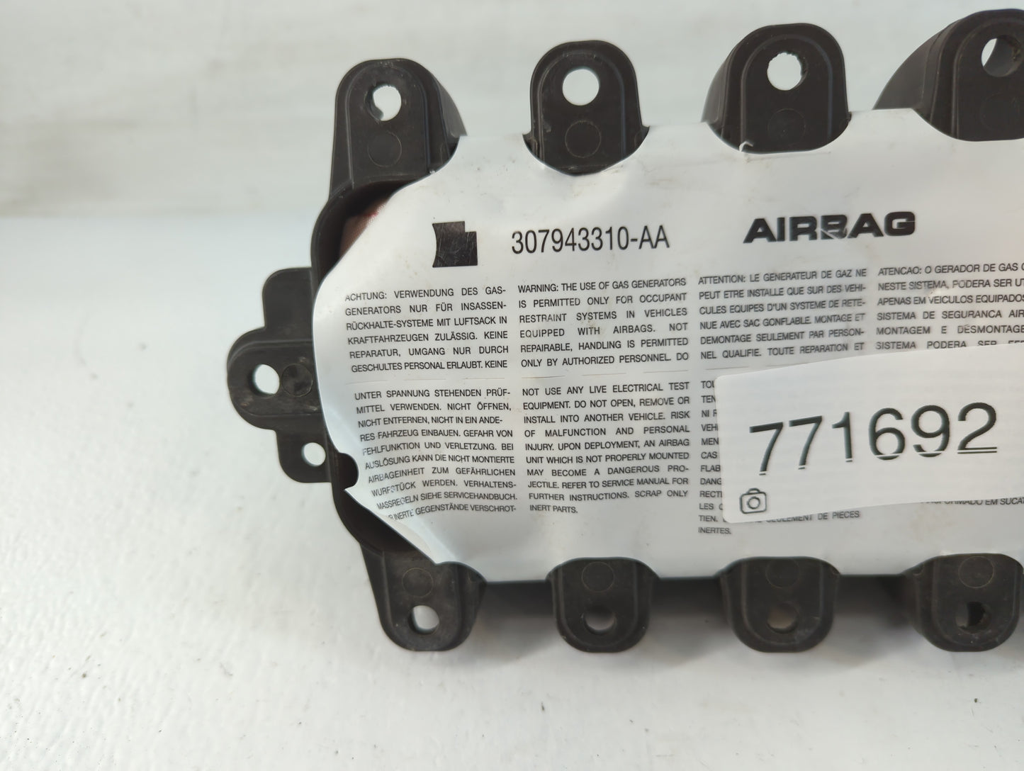 Mini Cooper Passenger Curtain Air Bag Oem - Oemusedautoparts1.com