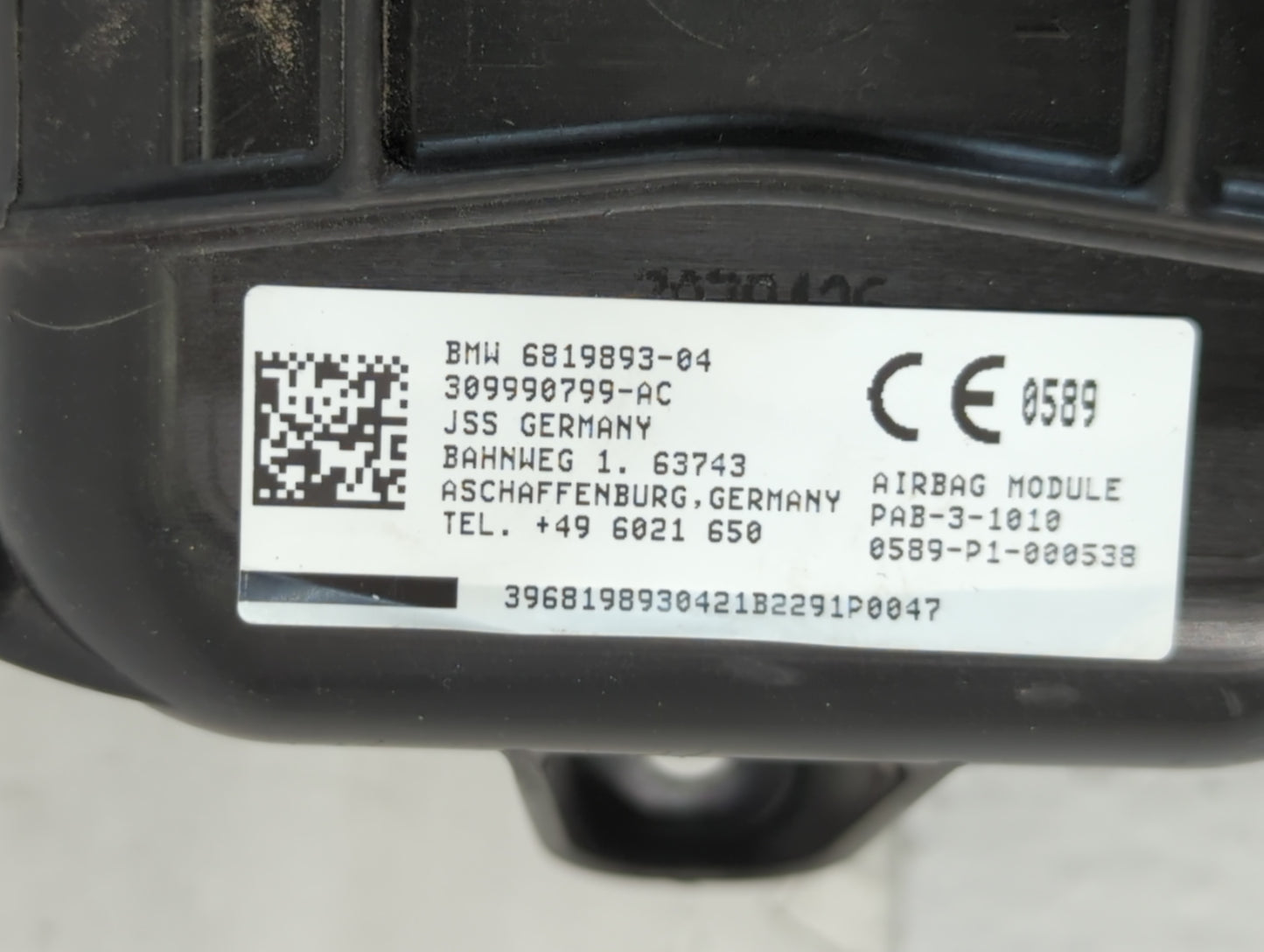 Mini Cooper Passenger Curtain Air Bag Oem - Oemusedautoparts1.com
