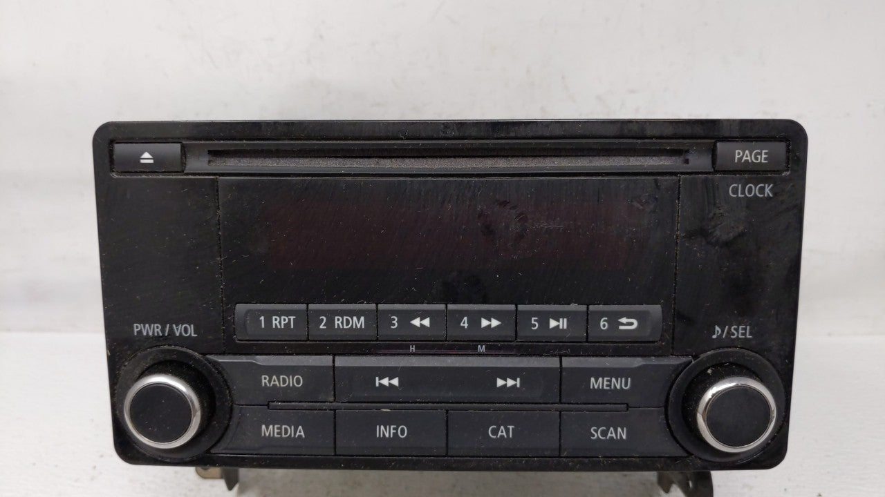 2015 Mitsubishi Lancer Radio AM FM Cd Player Receiver Replacement P/N:8701A185 Fits OEM Used Auto Parts - Oemusedautoparts1.