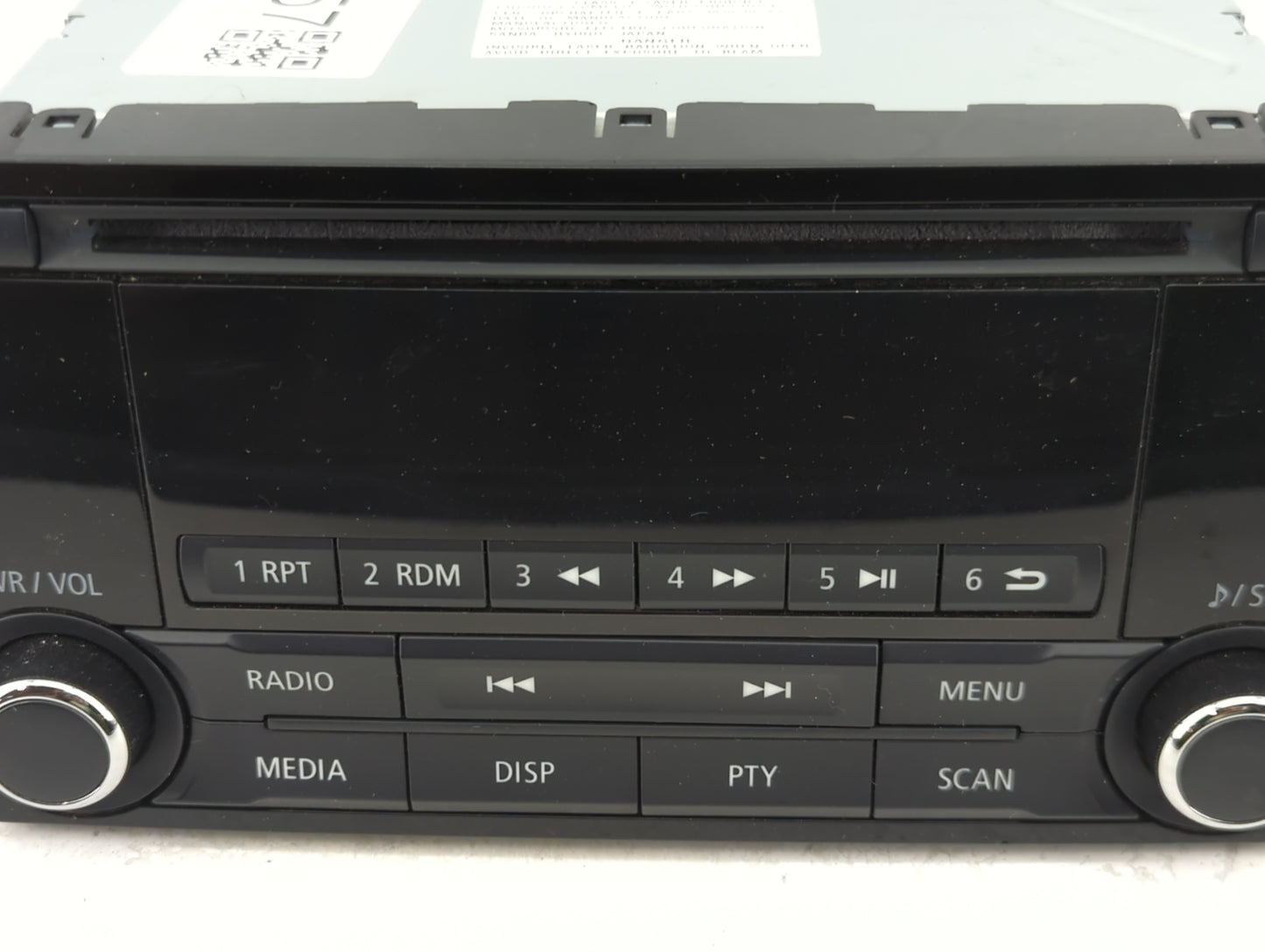 2015 Mitsubishi Lancer Radio AM FM Cd Player Receiver Replacement P/N:8701A405 Fits OEM Used Auto Parts - Oemusedautoparts1.