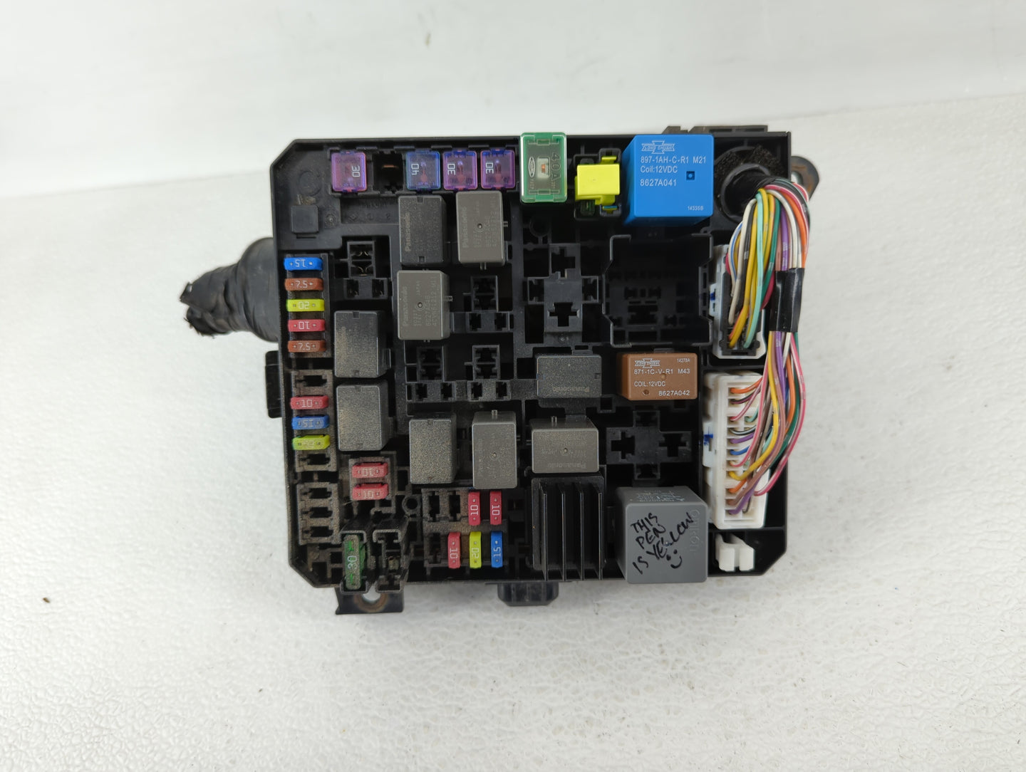 2012-2015 Mitsubishi Lancer Fusebox Fuse Box Panel Relay Module P/N:8565A268 PR073-00000, 8565A024 Fits Fits 2012 2013 2014 