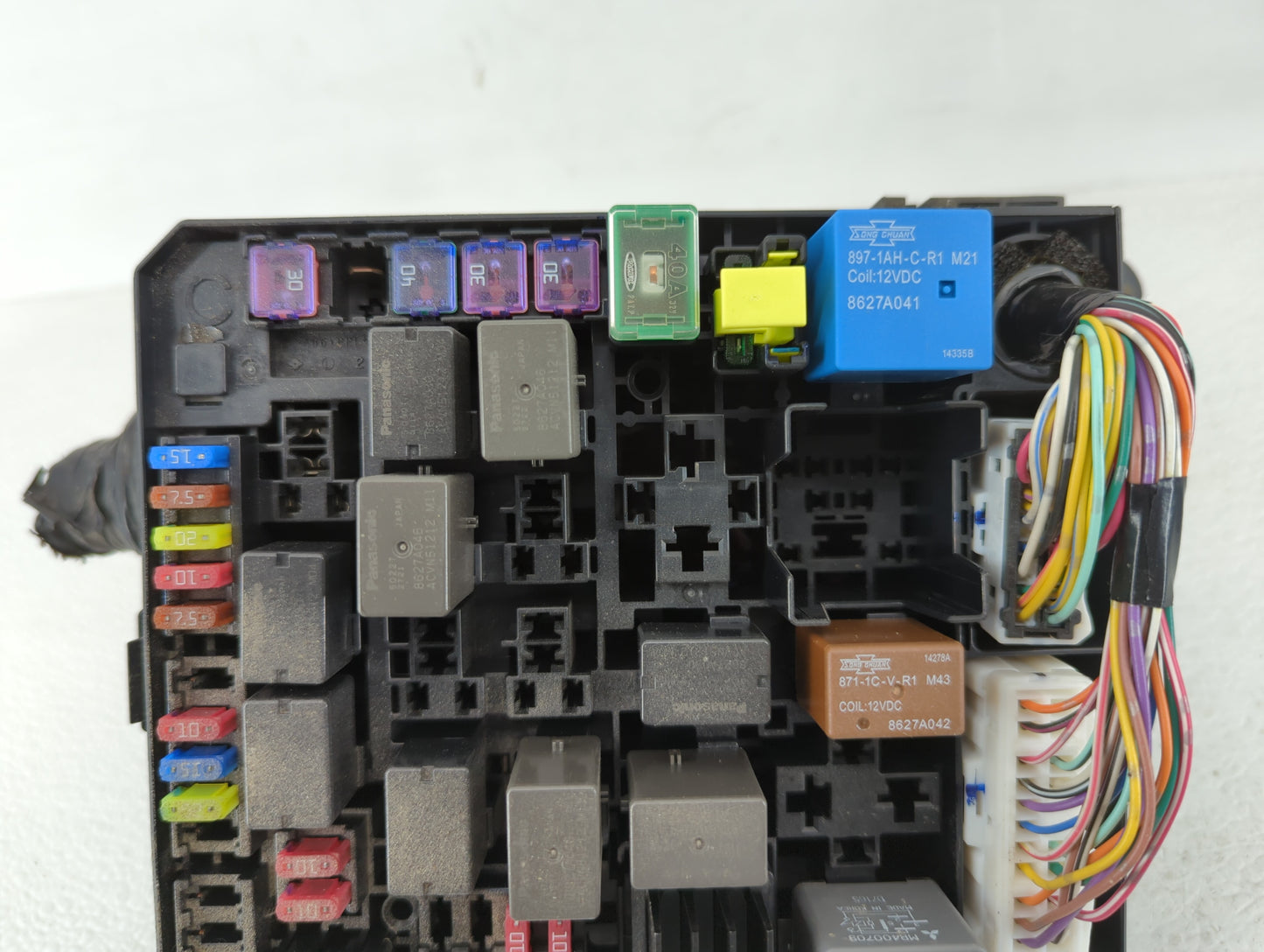 2012-2015 Mitsubishi Lancer Fusebox Fuse Box Panel Relay Module P/N:8565A268 PR073-00000, 8565A024 Fits Fits 2012 2013 2014 