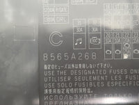 2012-2015 Mitsubishi Lancer Fusebox Fuse Box Panel Relay Module P/N:8565A268 PR073-00000, 8565A024 Fits Fits 2012 2013 2014 