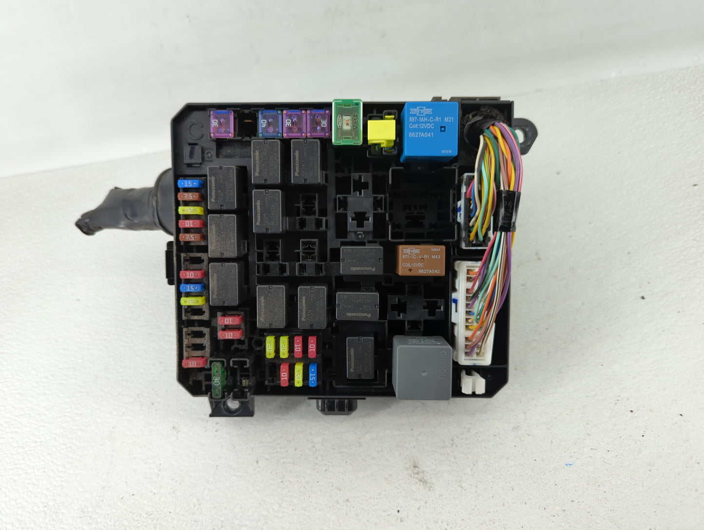 2012-2015 Mitsubishi Lancer Fusebox Fuse Box Panel Relay Module P/N:8565A268 PR073-00000, 8565A024 Fits Fits 2012 2013 2014 