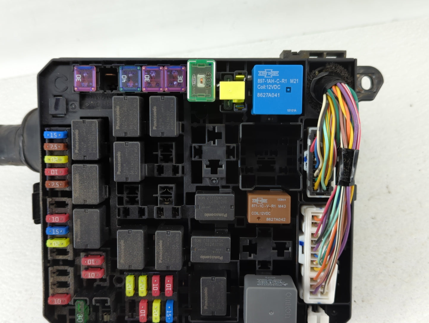 2012-2015 Mitsubishi Lancer Fusebox Fuse Box Panel Relay Module P/N:8565A268 PR073-00000, 8565A024 Fits Fits 2012 2013 2014 