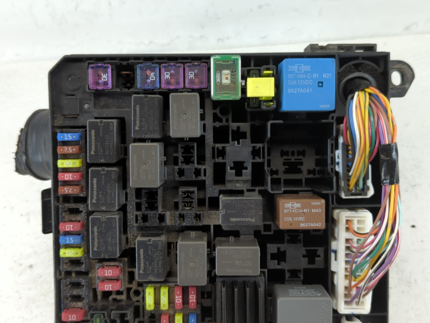 2012-2015 Mitsubishi Lancer Fusebox Fuse Box Panel Relay Module P/N:8565A268 Fits Fits 2012 2013 2014 2015 OEM Used Auto Par
