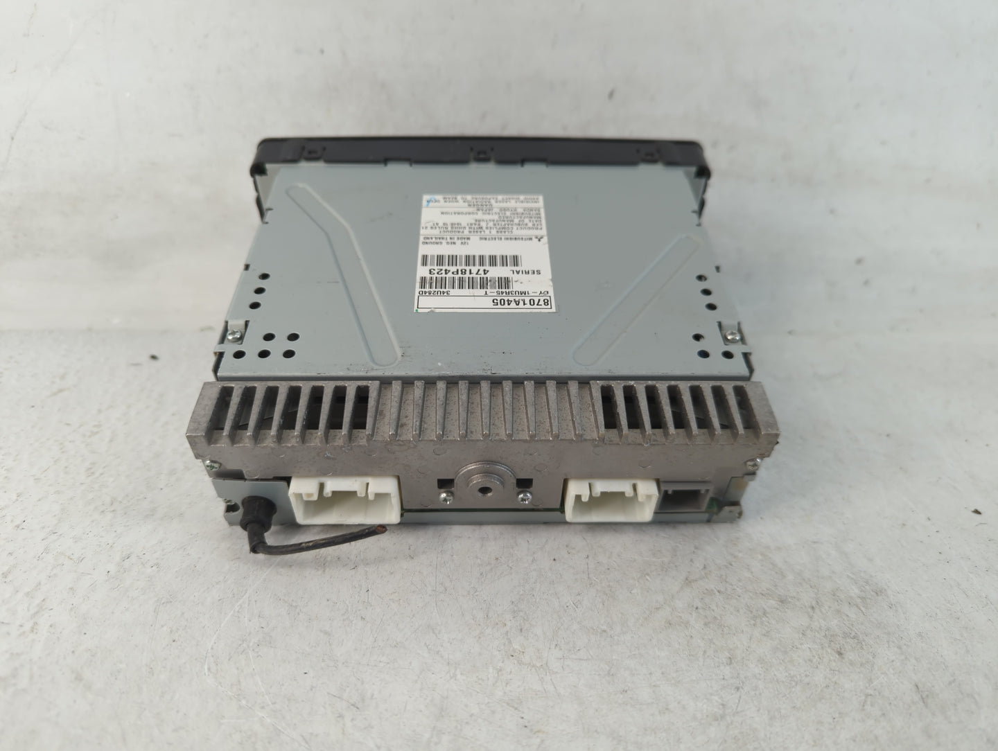 2015-2017 Mitsubishi Lancer Radio AM FM Cd Player Receiver Replacement P/N:4718P423 8701A405 Fits Fits 2015 2016 2017 OEM Us