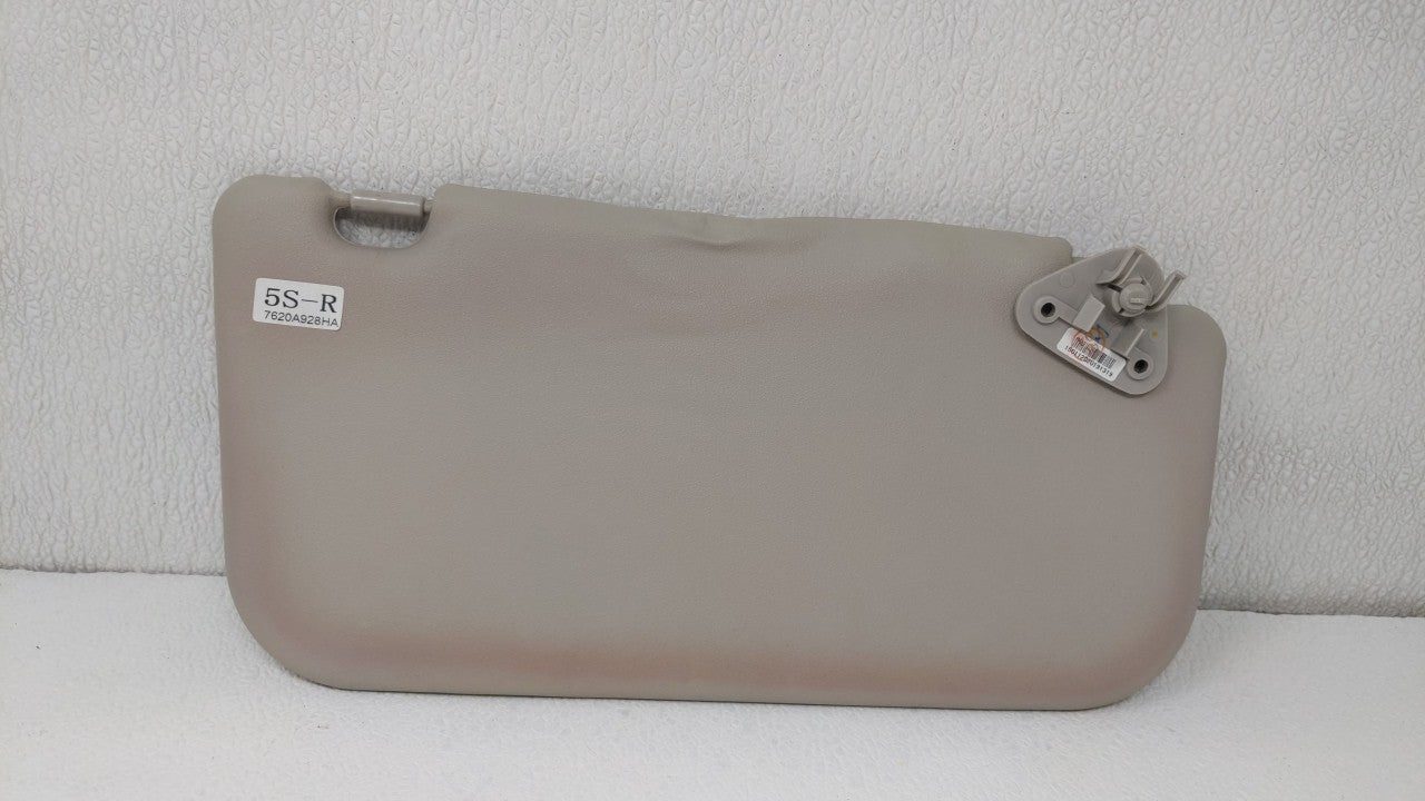 2015 Mitsubishi Mirage Sun Visor Shade Replacement Passenger Right Mirror Fits OEM Used Auto Parts - Oemusedautoparts1.com