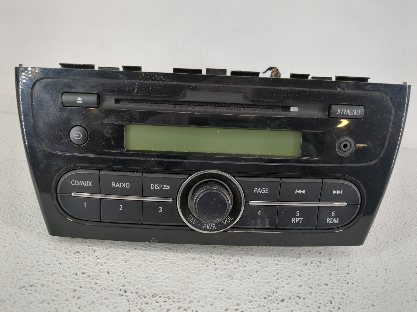 2014 Mitsubishi Mirage Radio AM FM Cd Player Receiver Replacement P/N:DY-1MU3E21-2-T 8701A208 Fits OEM Used Auto Parts - Oem