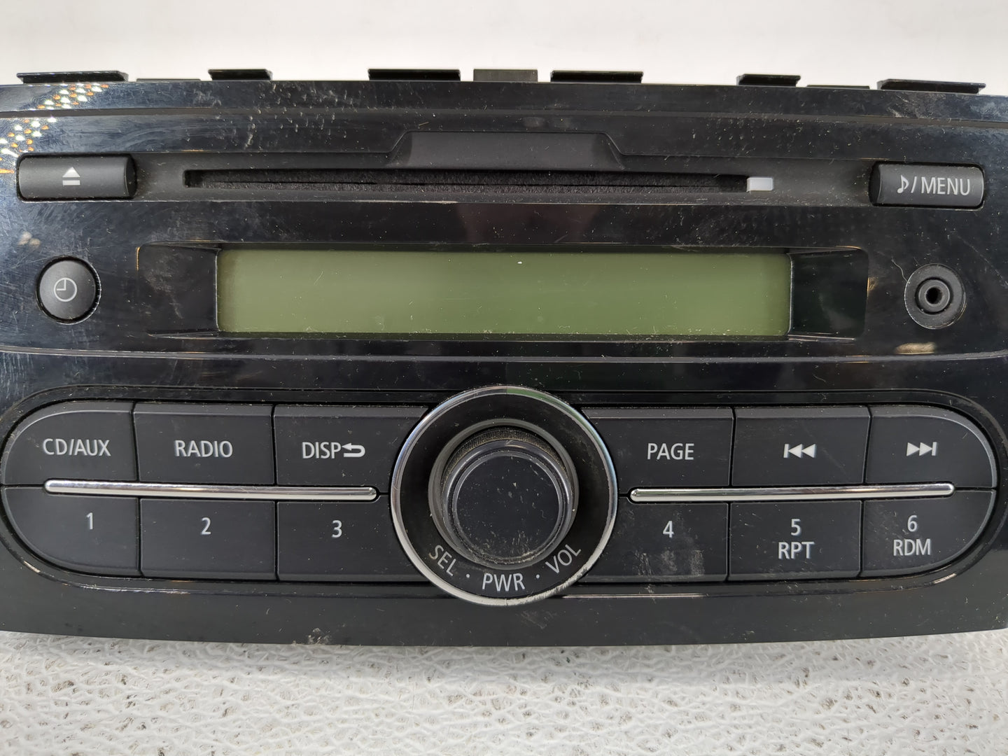 2014 Mitsubishi Mirage Radio AM FM Cd Player Receiver Replacement P/N:DY-1MU3E21-2-T 8701A208 Fits OEM Used Auto Parts - Oem