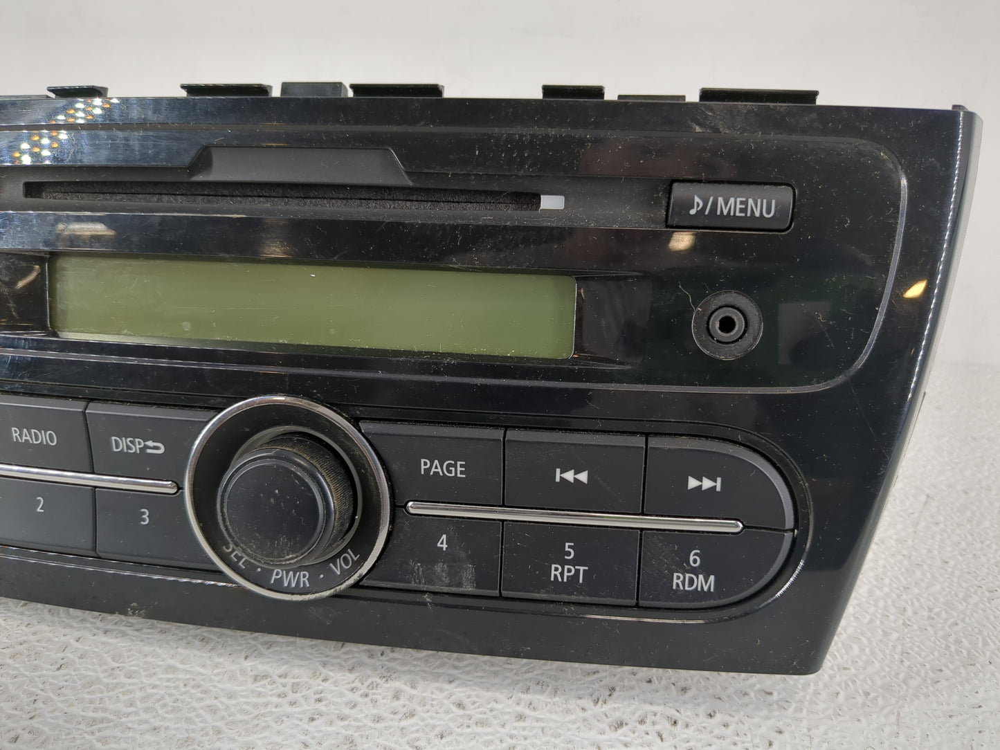 2014 Mitsubishi Mirage Radio AM FM Cd Player Receiver Replacement P/N:DY-1MU3E21-2-T 8701A208 Fits OEM Used Auto Parts - Oem