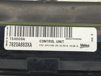 2015 Mitsubishi Mirage Climate Control Module Temperature AC/Heater Replacement P/N:7820A883XA T54909A Fits OEM Used Auto Pa