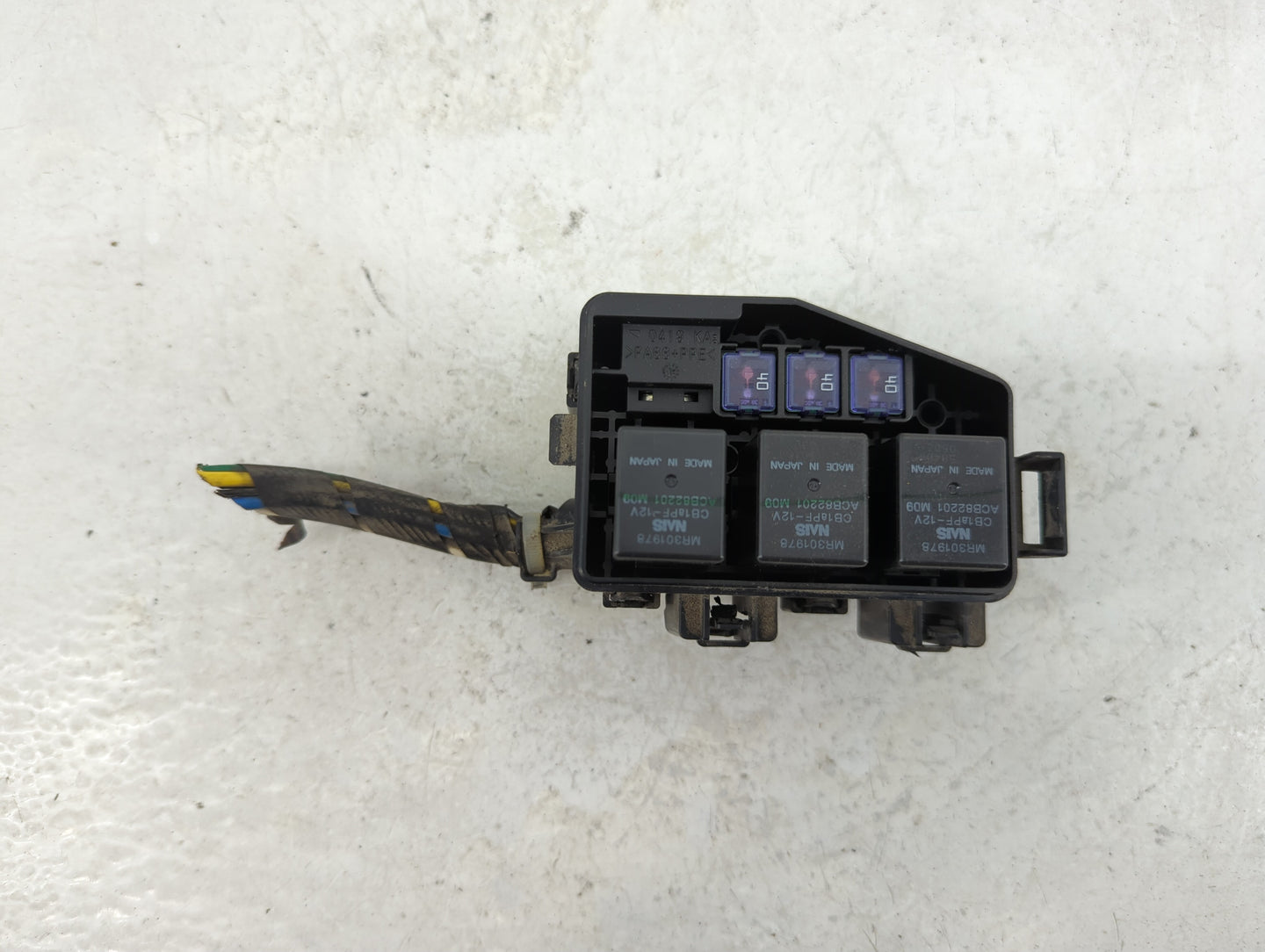 2014 Mitsubishi Mirage Fusebox Fuse Box Panel Relay Module Fits OEM Used Auto Parts - Oemusedautoparts1.com