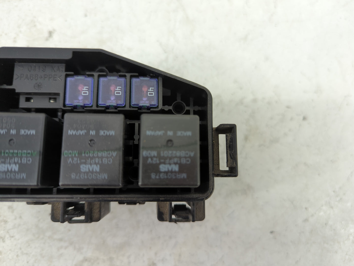2014 Mitsubishi Mirage Fusebox Fuse Box Panel Relay Module Fits OEM Used Auto Parts - Oemusedautoparts1.com
