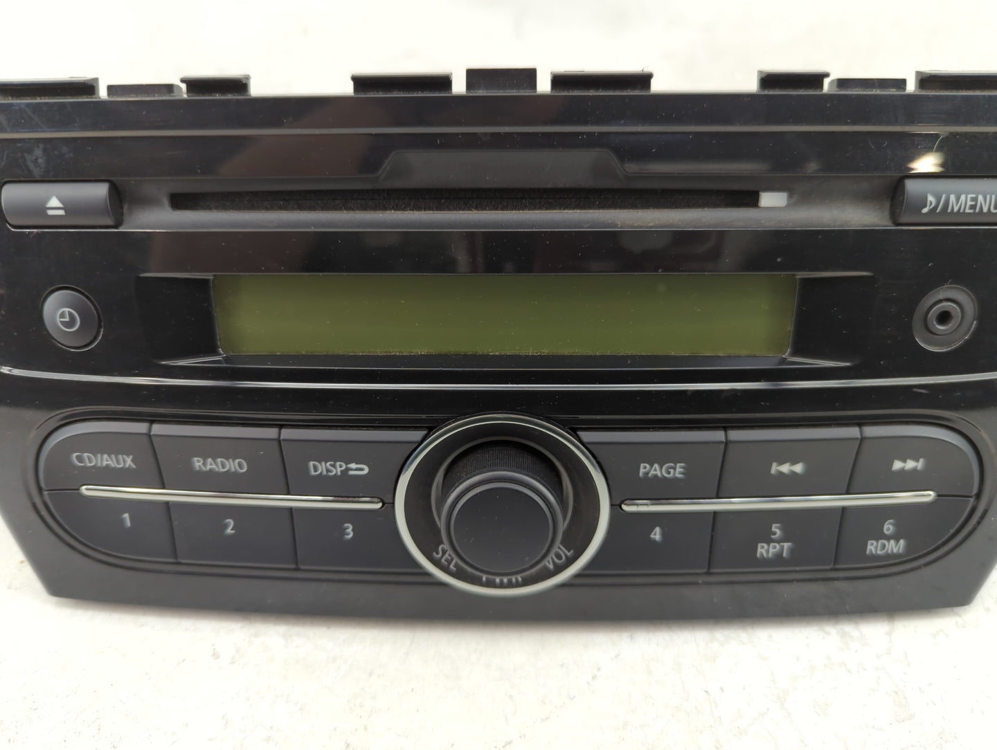 2015 Mitsubishi Mirage Radio AM FM Cd Player Receiver Replacement P/N:DY-1MU3E21-2-T 8701A208 Fits OEM Used Auto Parts - Oem