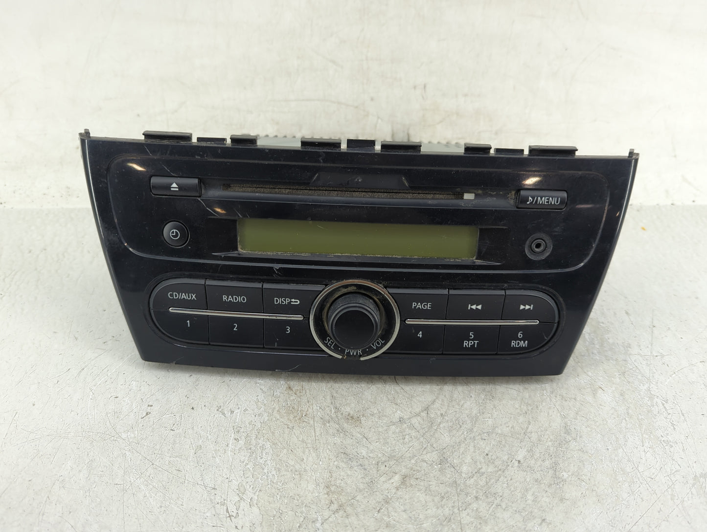 2015 Mitsubishi Mirage Radio AM FM Cd Player Receiver Replacement P/N:8701A208 Fits OEM Used Auto Parts - Oemusedautoparts1.