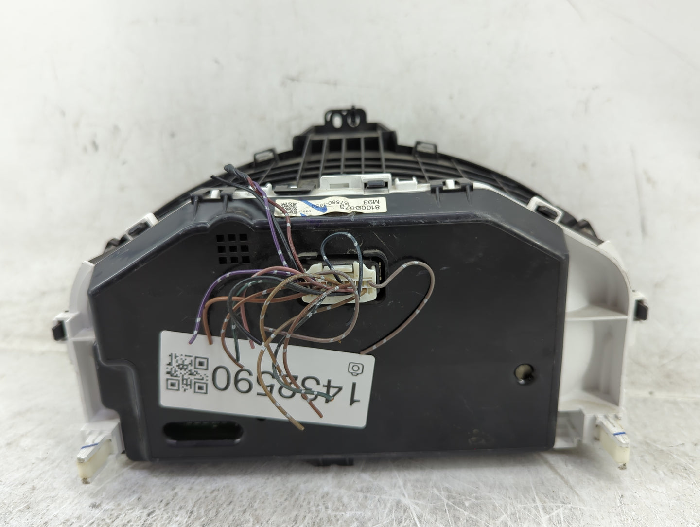 2014 Mitsubishi Mirage Instrument Cluster Speedometer Gauges P/N:8100B573 157560-1454 Fits OEM Used Auto Parts - Oemusedauto
