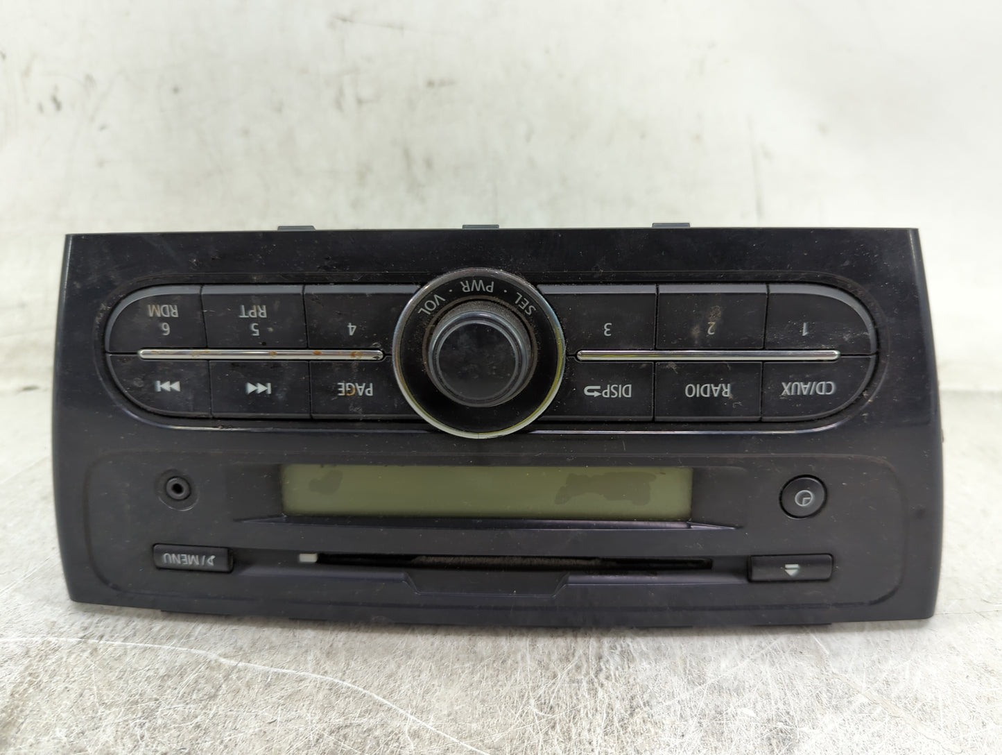 2015 Mitsubishi Mirage Radio AM FM Cd Player Receiver Replacement P/N:8701A208 DY-1MU3E21-2-T, 34W944B Fits OEM Used Auto Pa