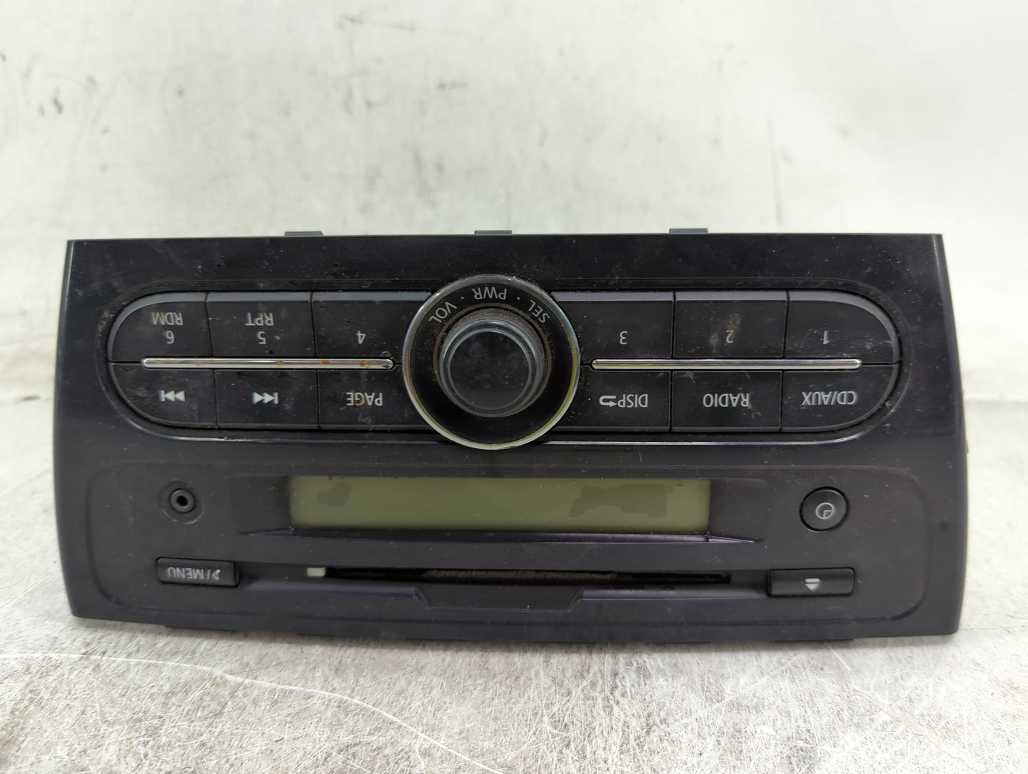 2015 Mitsubishi Mirage Radio AM FM Cd Player Receiver Replacement P/N:8701A208 DY-1MU3E21-2-T, 34W944B Fits OEM Used Auto Pa