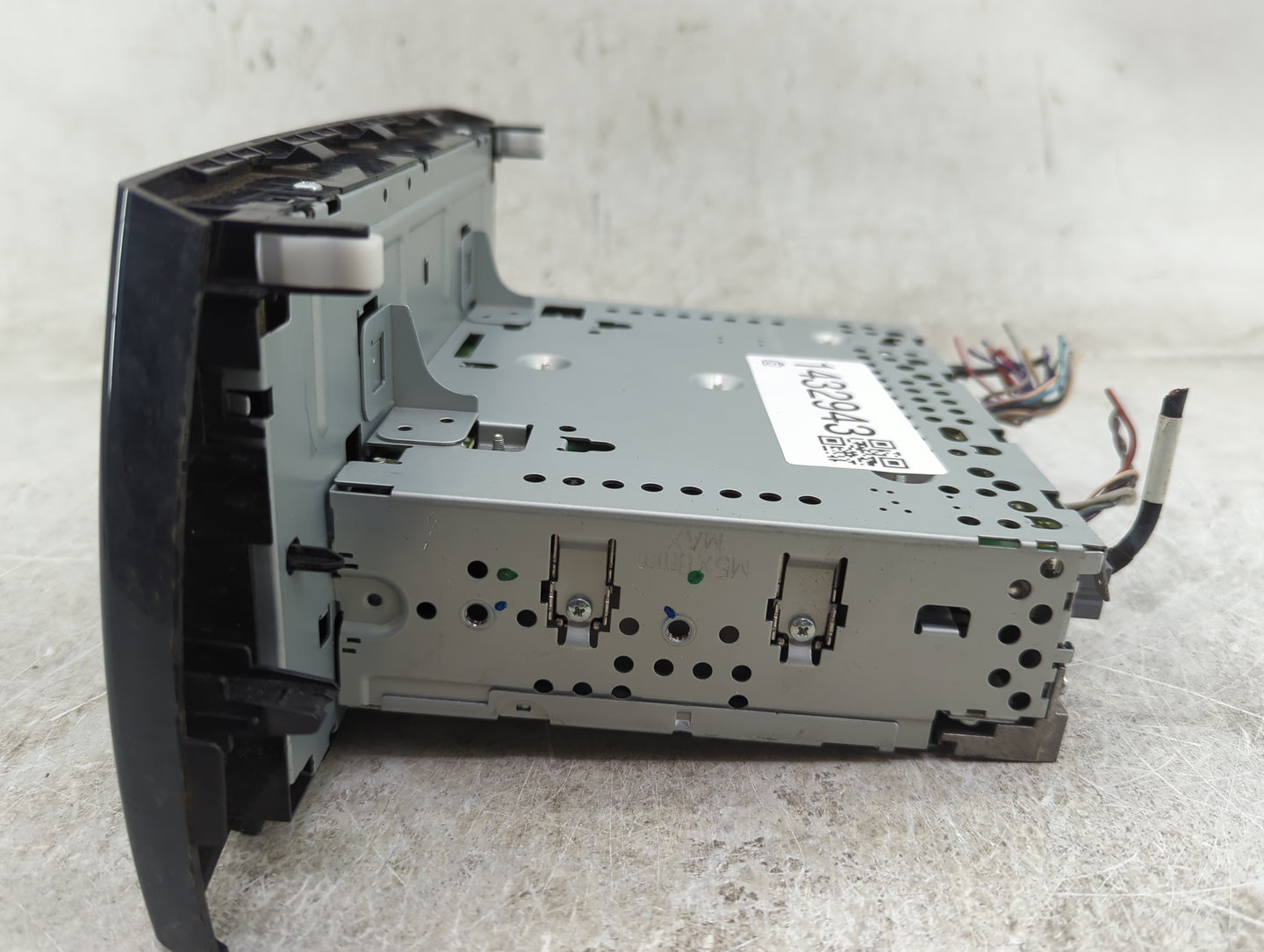 2015 Mitsubishi Mirage Radio AM FM Cd Player Receiver Replacement P/N:8701A208 DY-1MU3E21-2-T, 34W944B Fits OEM Used Auto Pa