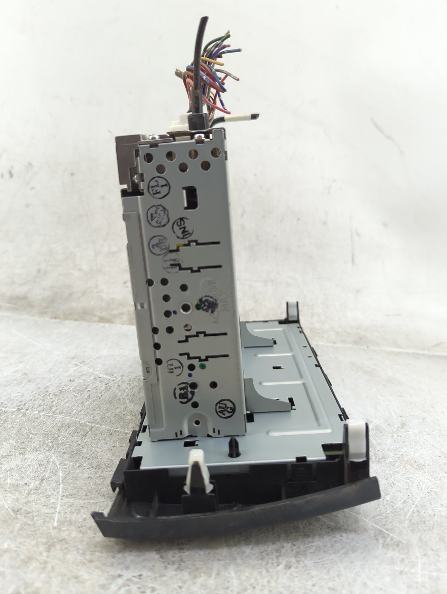 2015 Mitsubishi Mirage Radio AM FM Cd Player Receiver Replacement P/N:8701A208 DY-1MU3E21-2-T, 34W944B Fits OEM Used Auto Pa