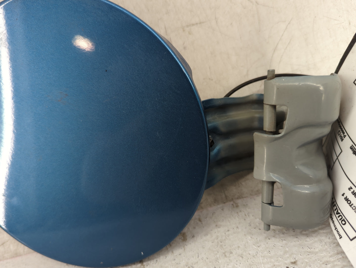 2015 Mitsubishi Mirage Fuel Tank Door Lid Gas Tank Electric Blue - Oemusedautoparts1.com