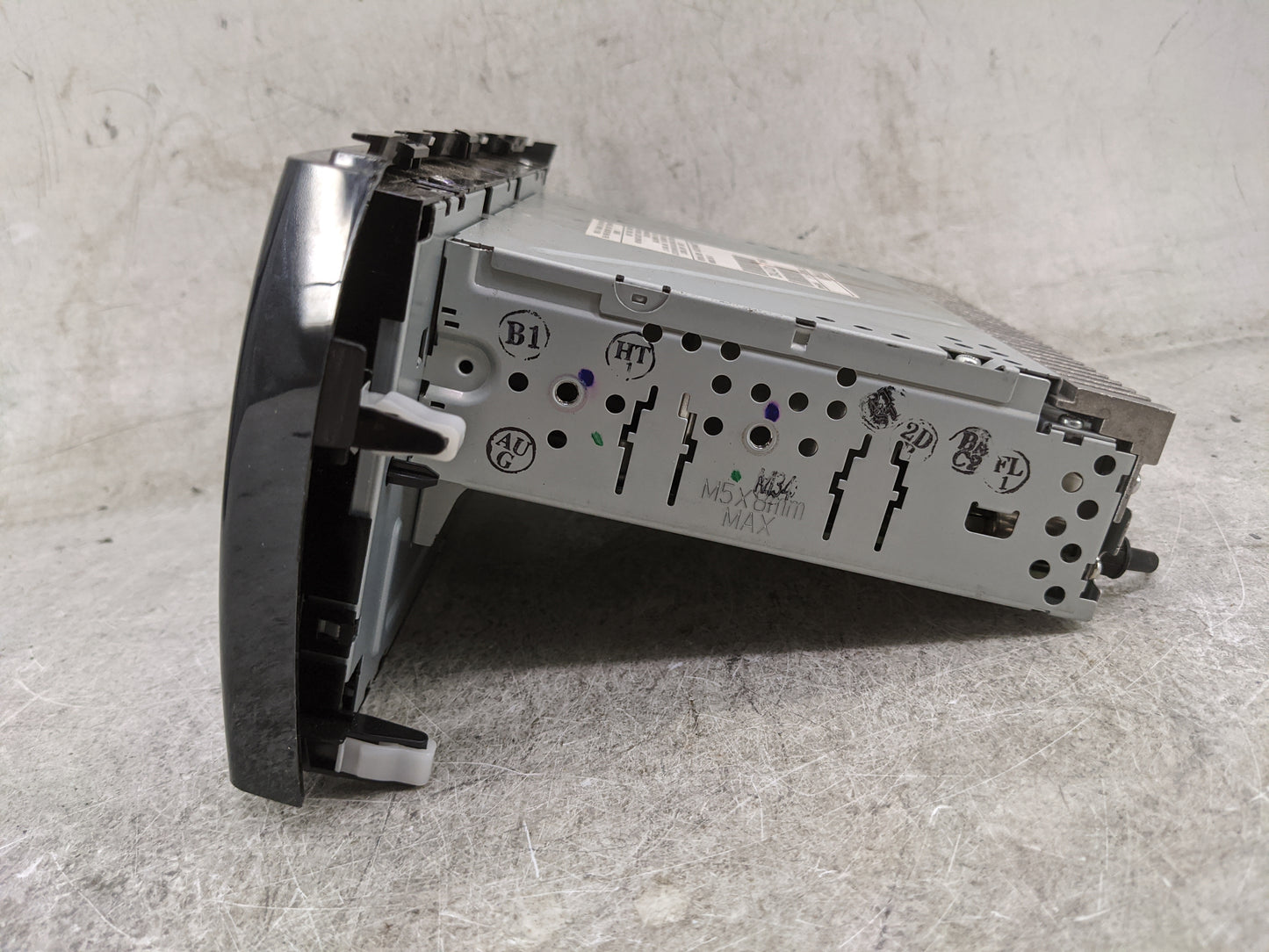 2015 Mitsubishi Mirage Radio AM FM Cd Player Receiver Replacement P/N:8701A208 DY-1MU3E21-2-T, 34W944A Fits OEM Used Auto Pa