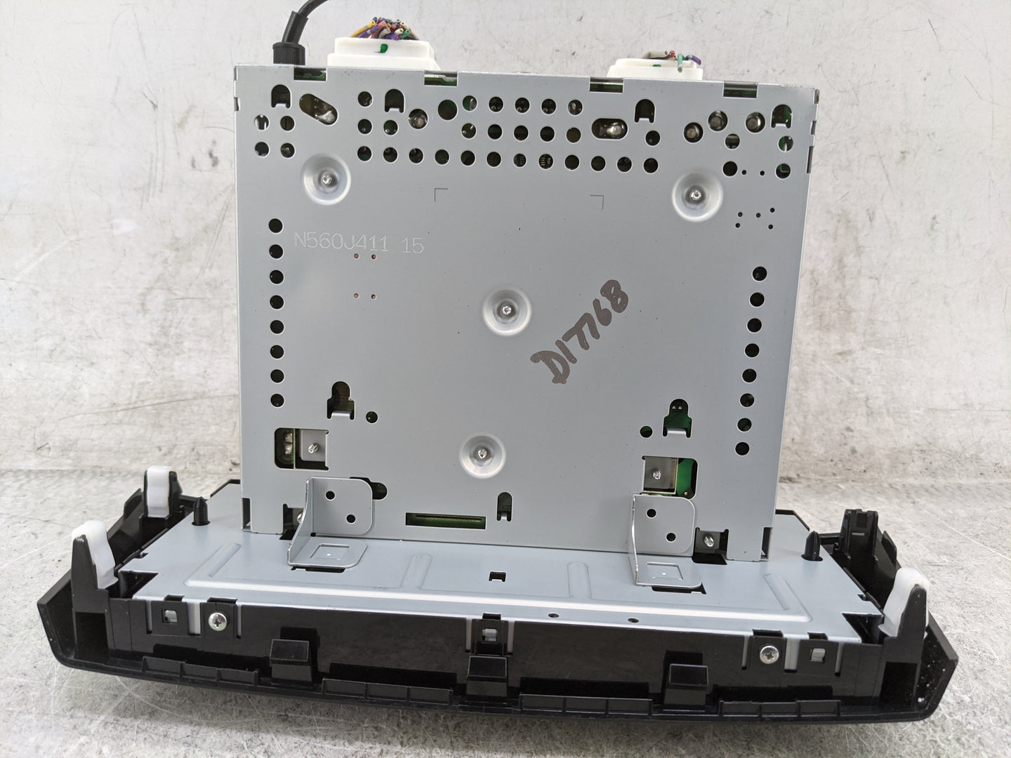 2015 Mitsubishi Mirage Radio AM FM Cd Player Receiver Replacement P/N:8701A208 DY-1MU3E21-2-T, 34W944A Fits OEM Used Auto Pa