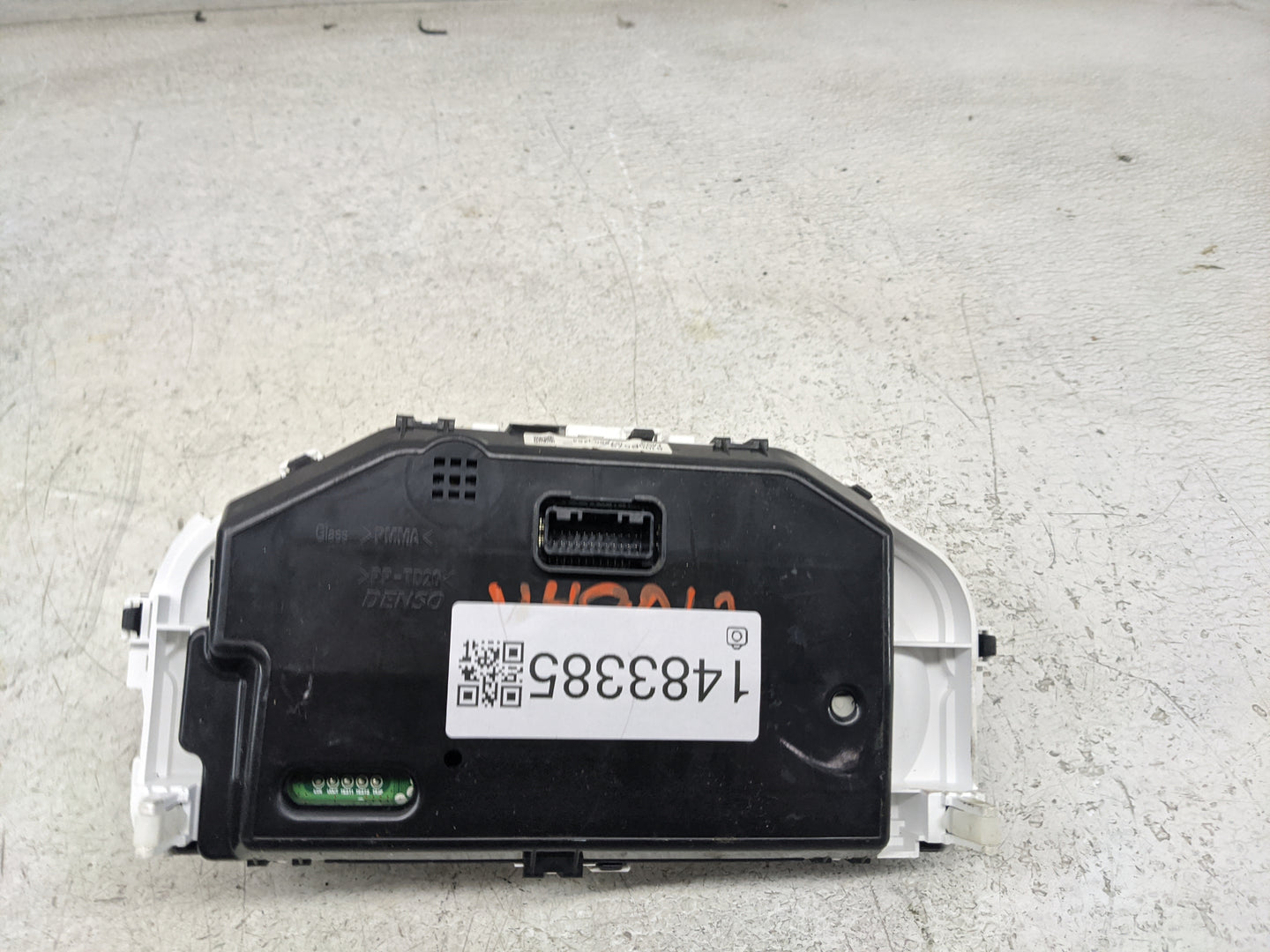 2014 Mitsubishi Mirage Instrument Cluster Speedometer Gauges P/N:8100B573 157560-1454 Miles: Fits OEM Used Auto Parts - Oemu