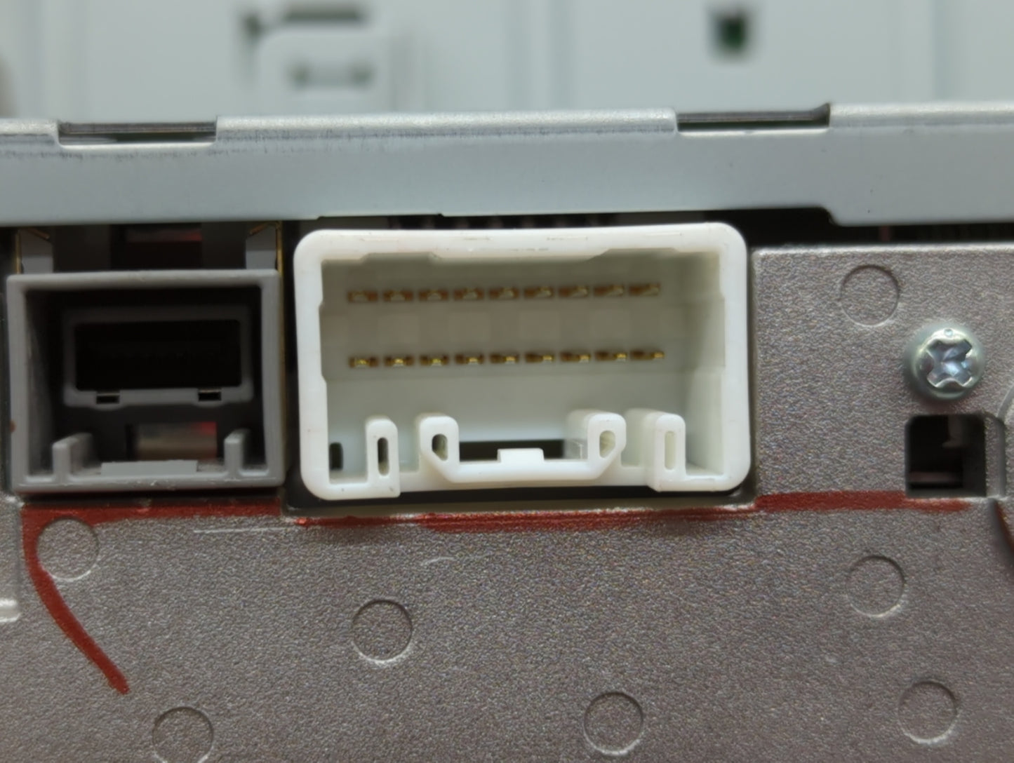 2002 Mitsubishi Mirage Radio AM FM Cd Player Receiver Replacement P/N:8701A208 MR587258 Fits Fits 2003 2004 2005 2006 2007 O