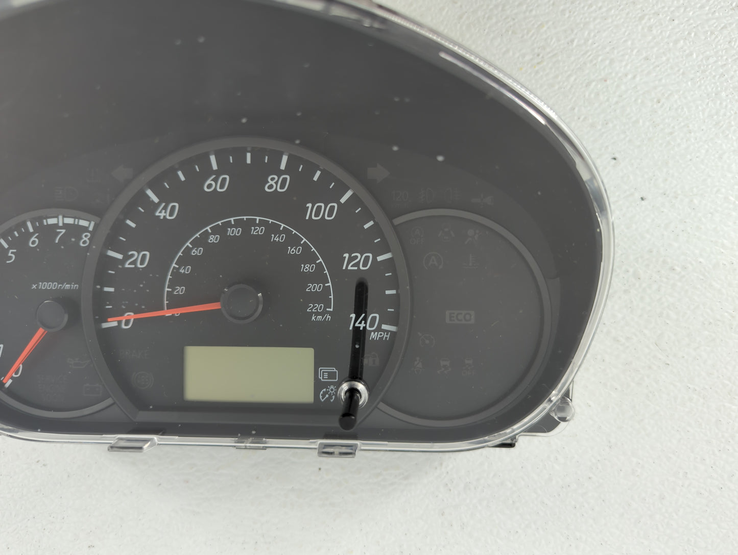 2015 Mitsubishi Mirage Instrument Cluster Speedometer Gauges P/N:8100B573 Miles: Fits OEM Used Auto Parts - Oemusedautoparts