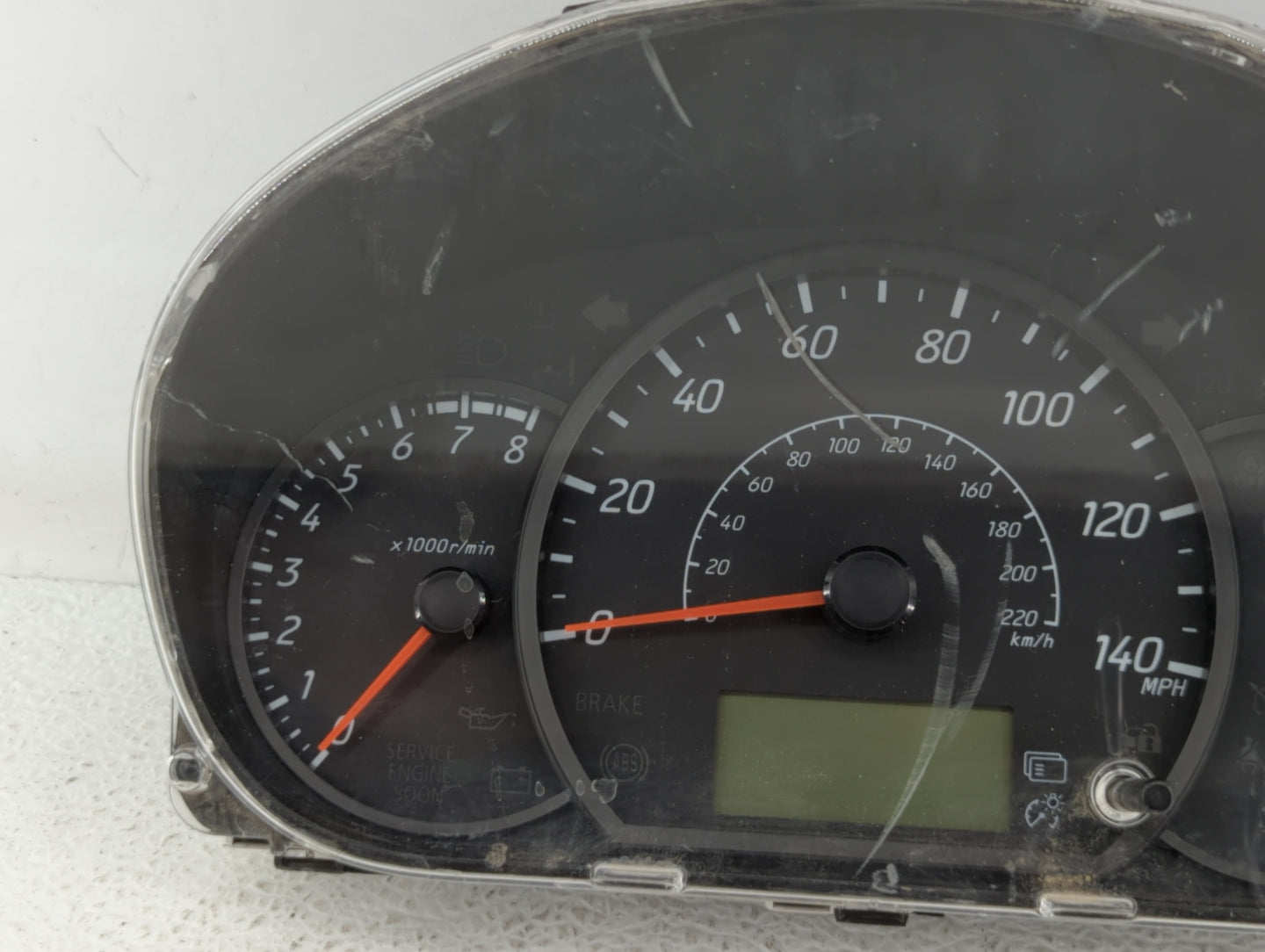 2015 Mitsubishi Mirage Instrument Cluster Speedometer Gauges P/N:8100B573 Fits OEM Used Auto Parts - Oemusedautoparts1.com