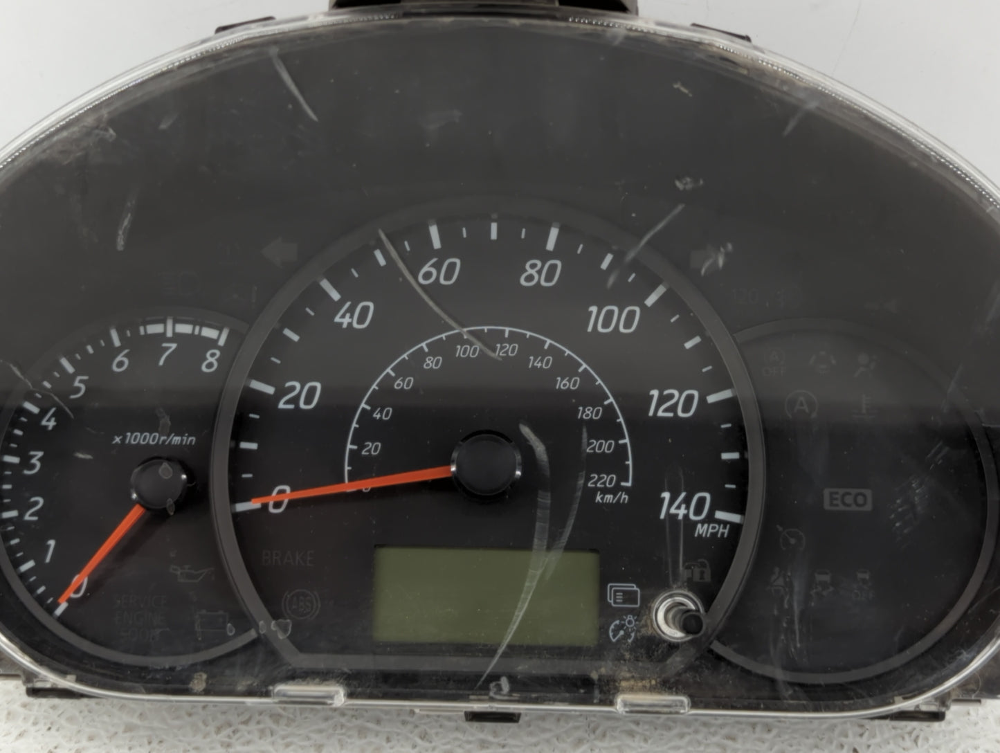 2015 Mitsubishi Mirage Instrument Cluster Speedometer Gauges P/N:8100B573 Fits OEM Used Auto Parts - Oemusedautoparts1.com