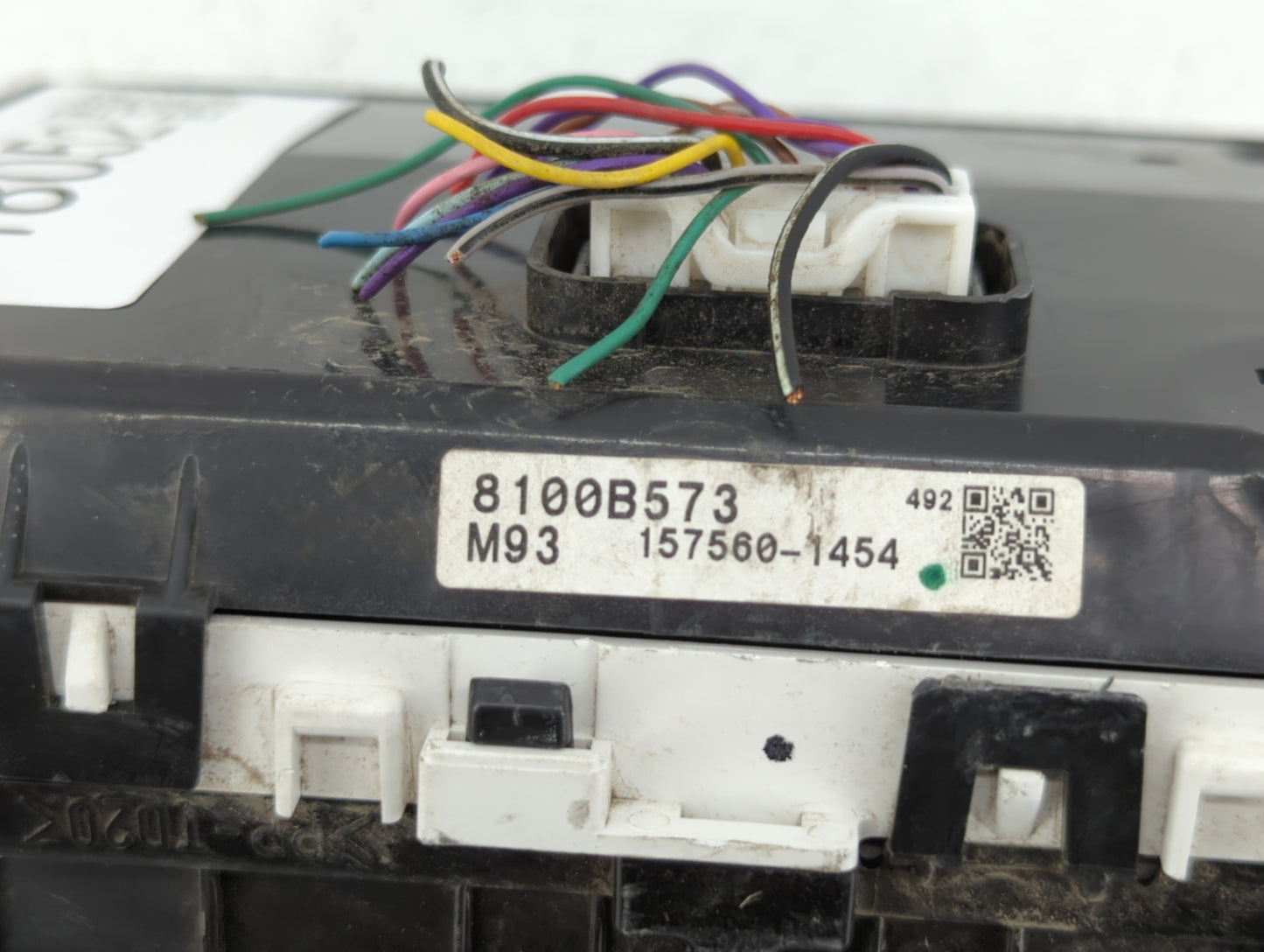 2015 Mitsubishi Mirage Instrument Cluster Speedometer Gauges P/N:8100B573 Fits OEM Used Auto Parts - Oemusedautoparts1.com