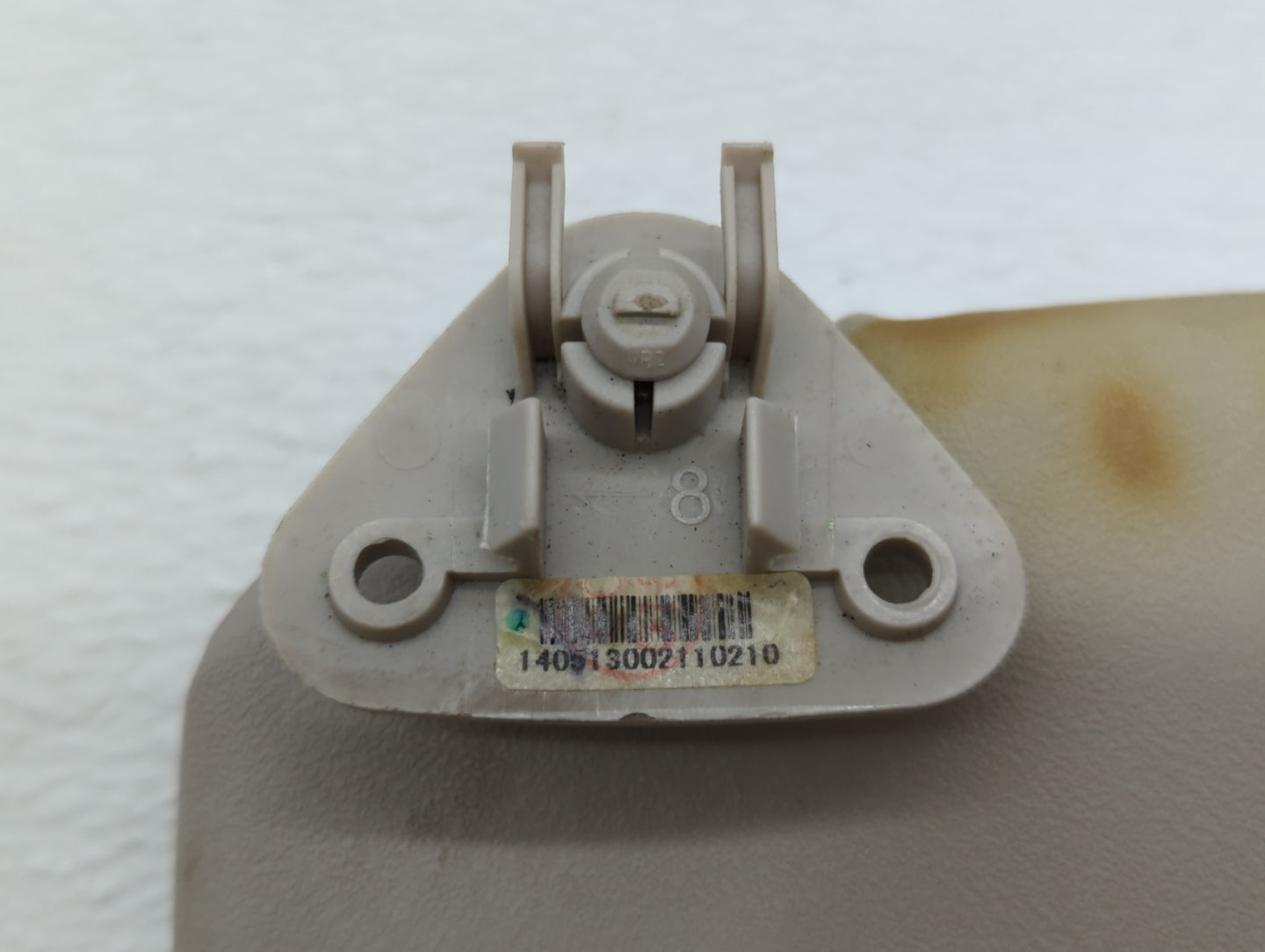 2014 Mitsubishi Mirage Sun Visor Shade Replacement Driver Left Mirror Fits OEM Used Auto Parts - Oemusedautoparts1.com